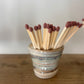 Hand Made Ceramic Match Stick Holder and Striker
