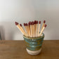 Hand Made Ceramic Match Stick Holder and Striker