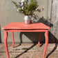 Hand Painted Pink Table