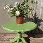 Rustic Handpainted Green Coffee Table