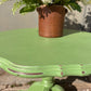 Rustic Handpainted Green Coffee Table