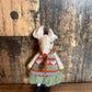 Standing Fabric Mice with Clogs