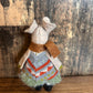 Standing Fabric Mice with Clogs