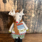 Standing Fabric Mice with Clogs