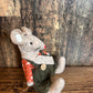 Sitting Fabric Mice in Dungarees