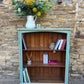 Hand Painted Country House Bookcase in Bespoke Country Green