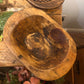 Wooden Dough Bowl Festive Potpourri-Small