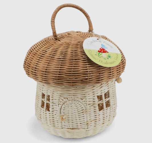 Rattan Mushroom House – Garden of Nature