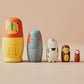 Safari Animal Nesting Dolls