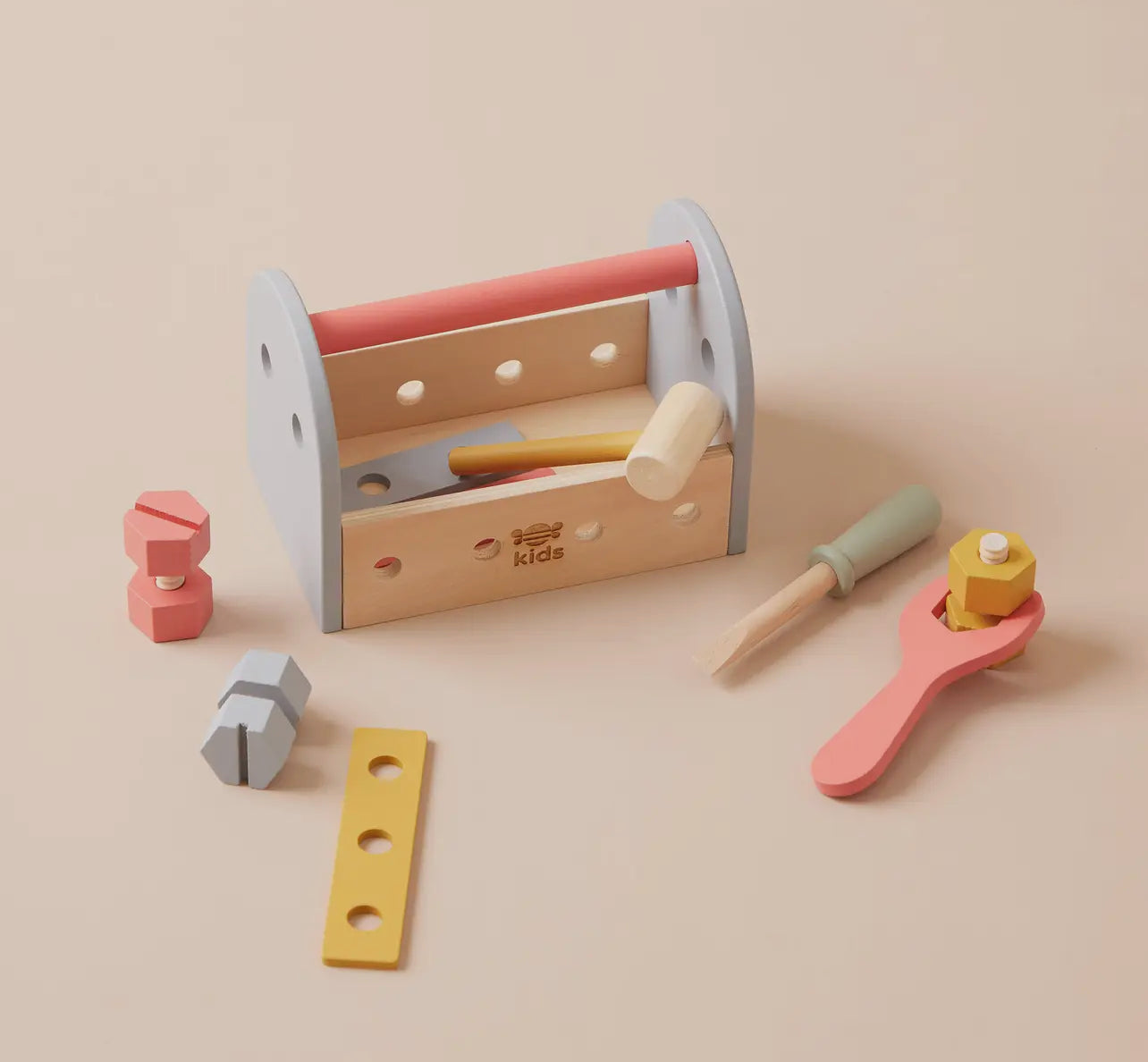 Wooden Tool Box Toy