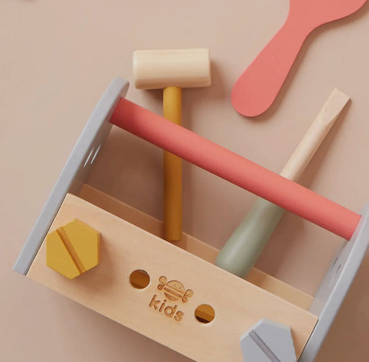 Wooden Tool Box Toy