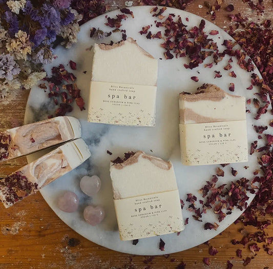 Rose, Geranium & Pink Clay Spa Ba