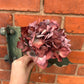 Faux Hydrangea Stem – Dusty Rose & Plum