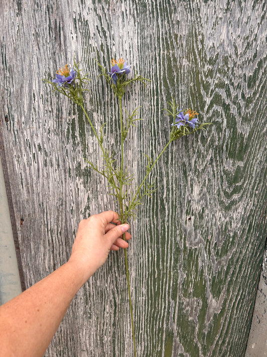 Faux Nigella Stem – Love in a Mist