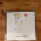 Hand Illustrated Bunny & Balloons Birthday Card