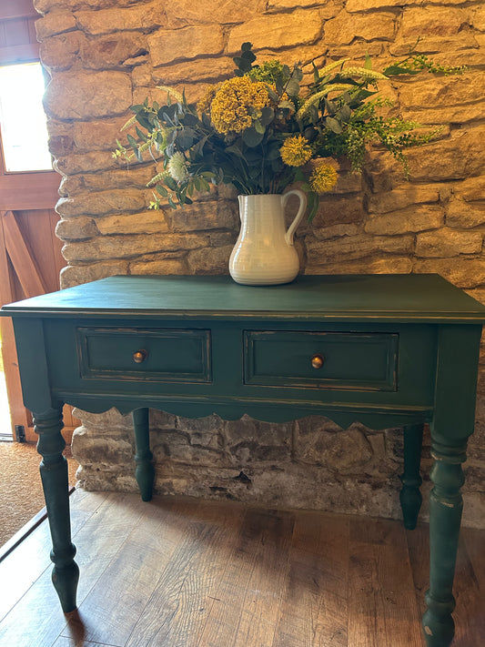 Country House Sideboard in Amsterdam Green| Hand Painted Vintage Sideboard