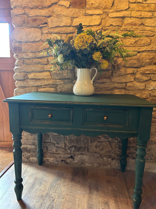 Country House Sideboard in Amsterdam Green| Hand Painted Vintage Sideboard