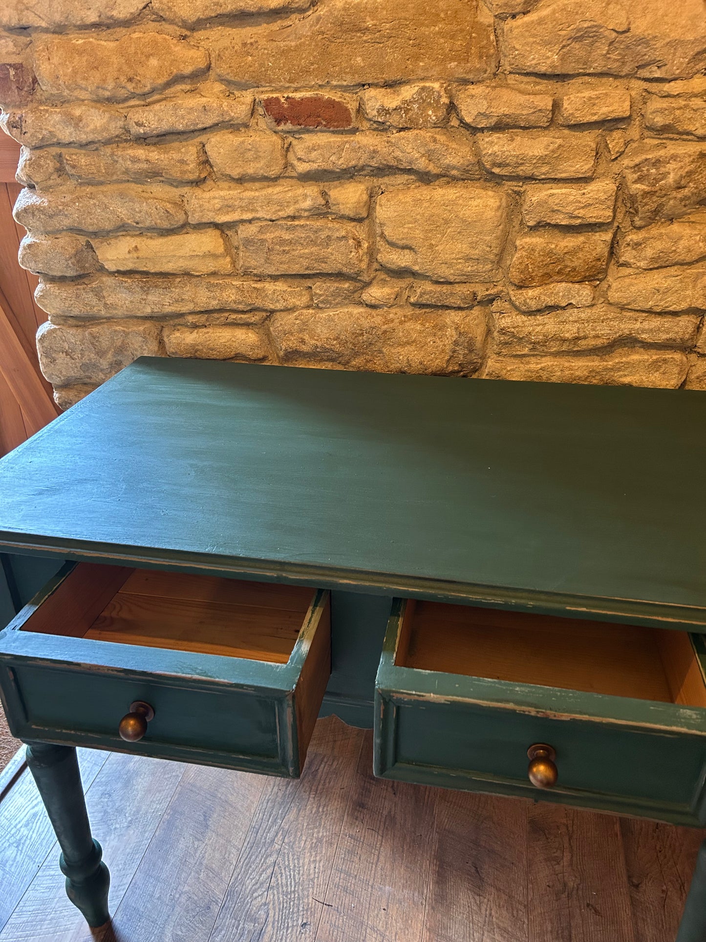 Country House Sideboard in Amsterdam Green| Hand Painted Vintage Sideboard