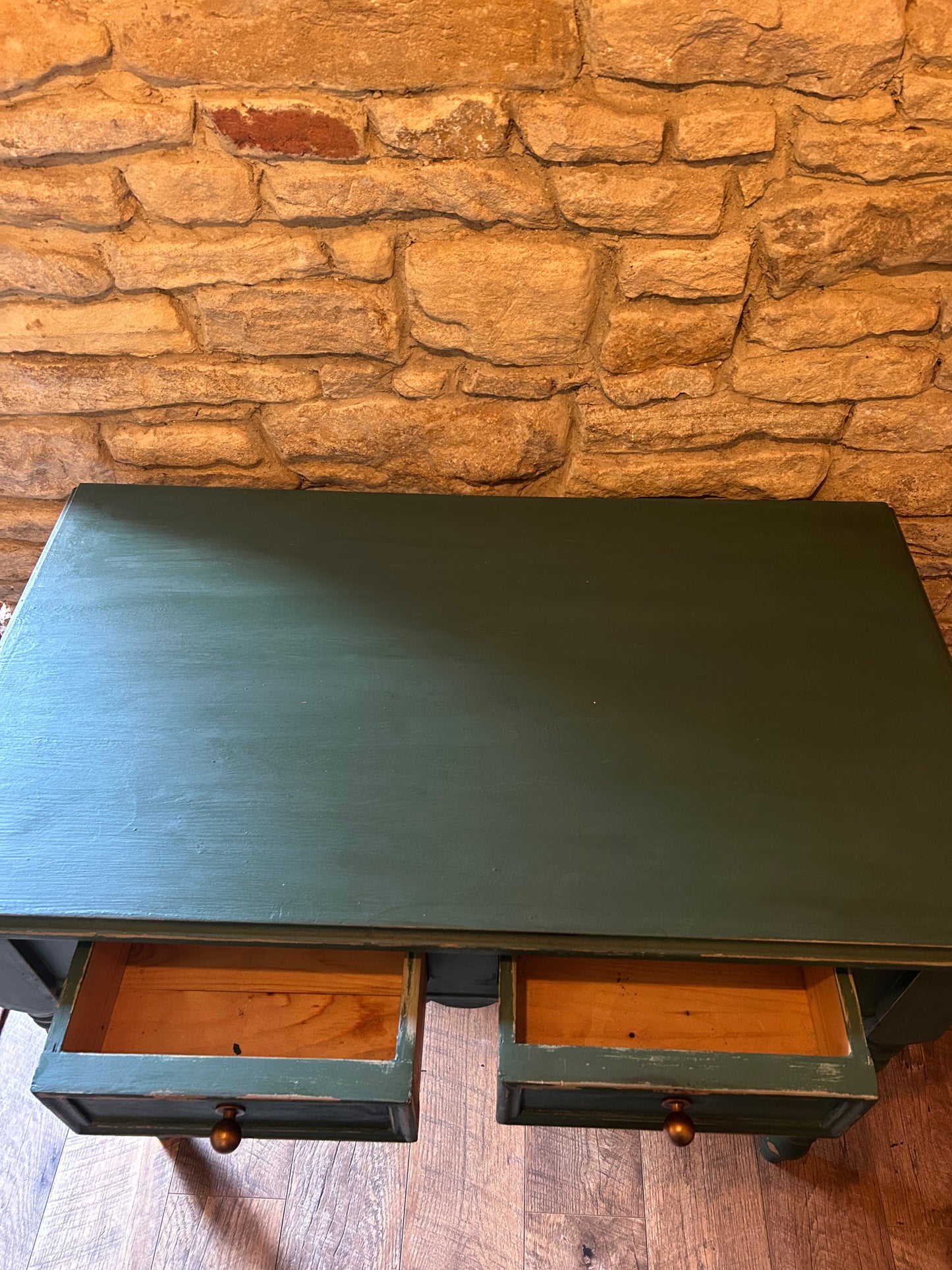 Country House Sideboard in Amsterdam Green| Hand Painted Vintage Sideboard