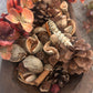 Large Autumn Hydrangea Potpourri Botanical Dough Bowl