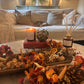 Large Autumn Hydrangea Potpourri Botanical Dough Bowl