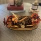 Small Autumn Hydrangea Potpourri Botanical Dough Bowl