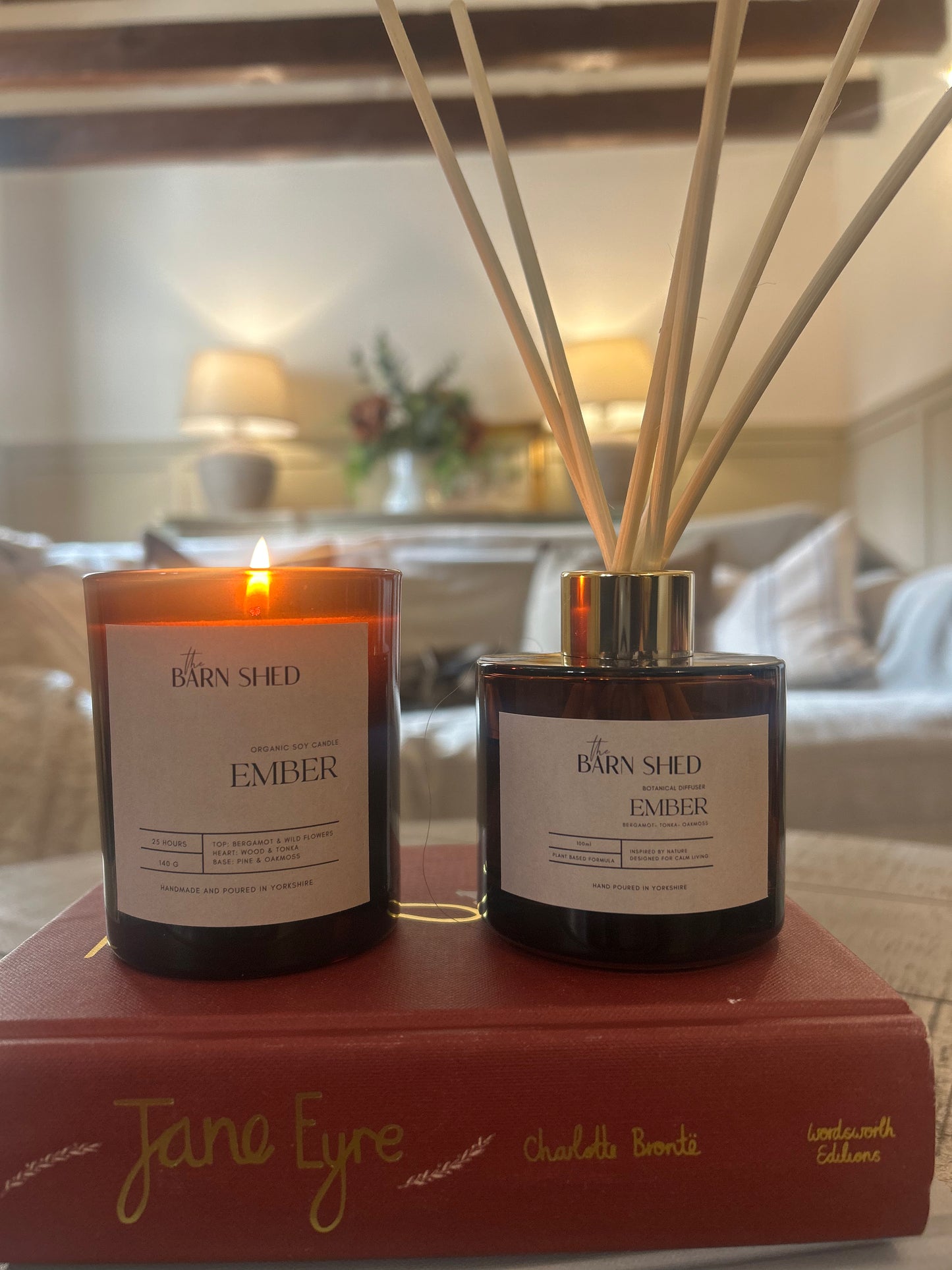 Ember Candle and Diffuser Duo
