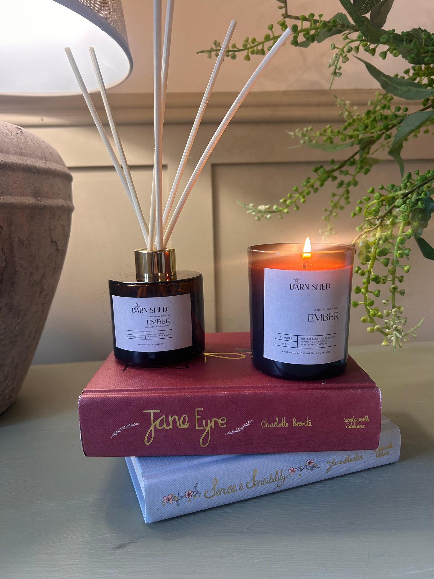Ember Candle and Diffuser Duo