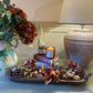 Large Autumn Hydrangea Potpourri Botanical Dough Bowl