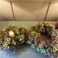 Green Hydrangea & Eucalyptus Table Centre with Candle
