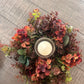 Autumn Hydrangea & Eucalyptus Artificial Wreath and Table Centre Bundle