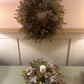 Vintage Blue Hydrangea & Eucalyptus Artificial Wreath and Table Centre Bundle