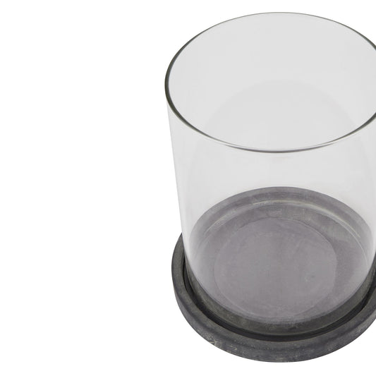 Grey Large Hurricane Lantern