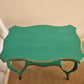 Hand Painted Green Table
