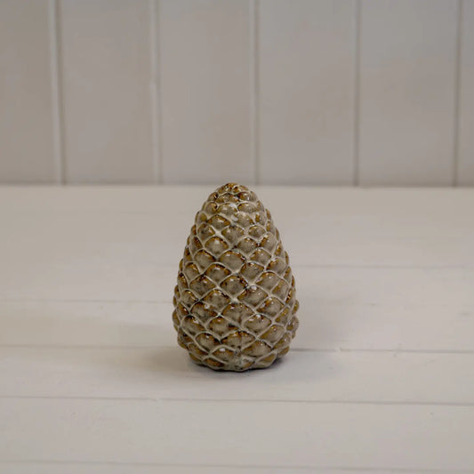 Ceramic Pinecone Decoration