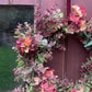 Autumn Hydrangea & Eucalyptus Artificial Wreath