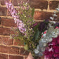 Purple Hydrangea Faux Flower arrangement