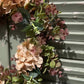 Cream Hydrangea & Eucalyptus Artificial Wreath