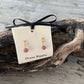 14ct Gold Plated Strawberry Quartz Drop Earrings