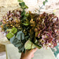 Autumn Burgundy Hydrangeas