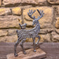 Metal Stag on Block - The Barn Shed