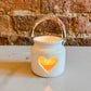 Heart Shaped Candle Holder